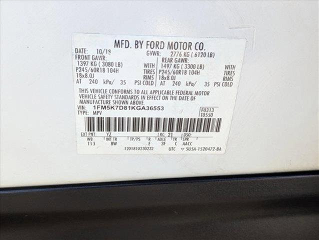 used 2019 Ford Explorer car, priced at $17,968