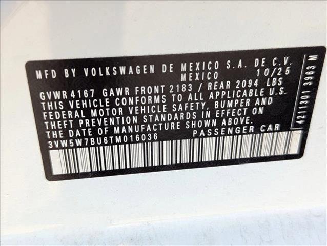 new 2026 Volkswagen Jetta car, priced at $25,791