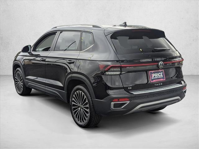 used 2025 Volkswagen Taos car, priced at $25,443