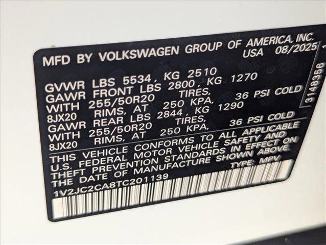 new 2026 Volkswagen Atlas Cross Sport car, priced at $47,301