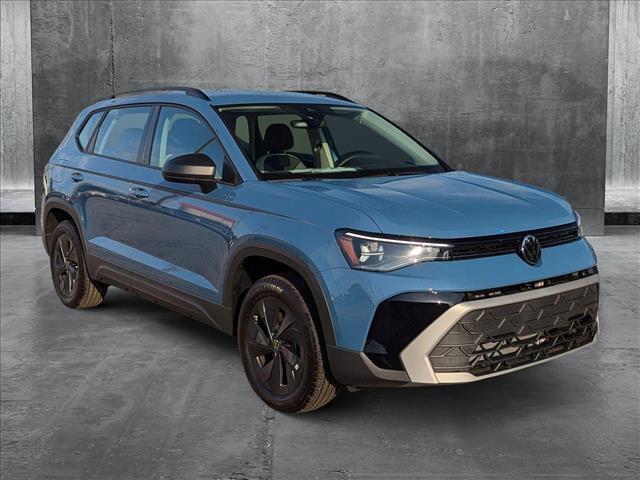 new 2025 Volkswagen Taos car, priced at $27,011