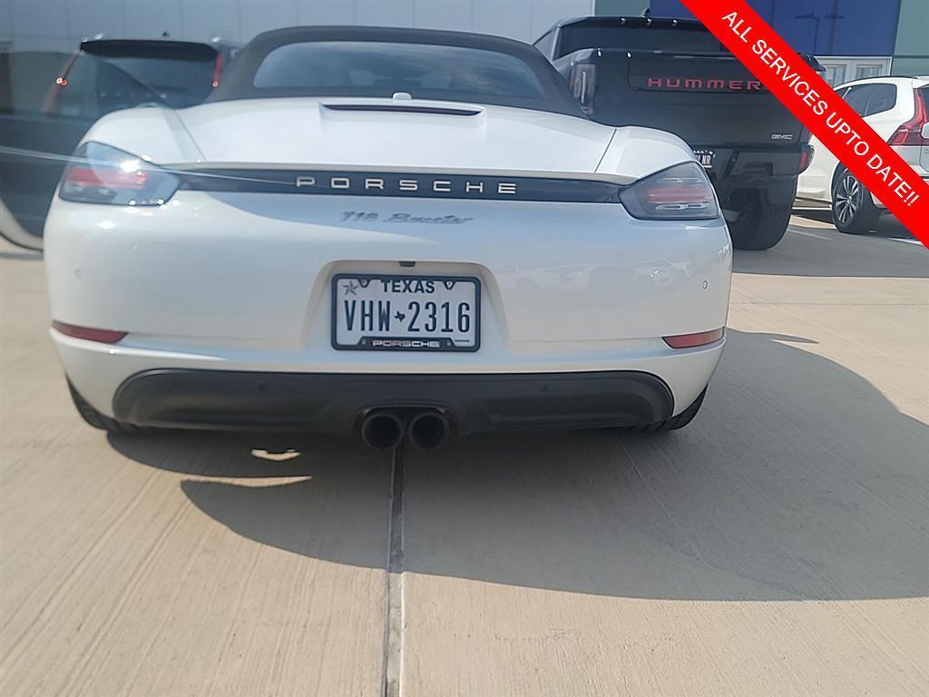 used 2019 Porsche 718 Boxster car, priced at $46,500