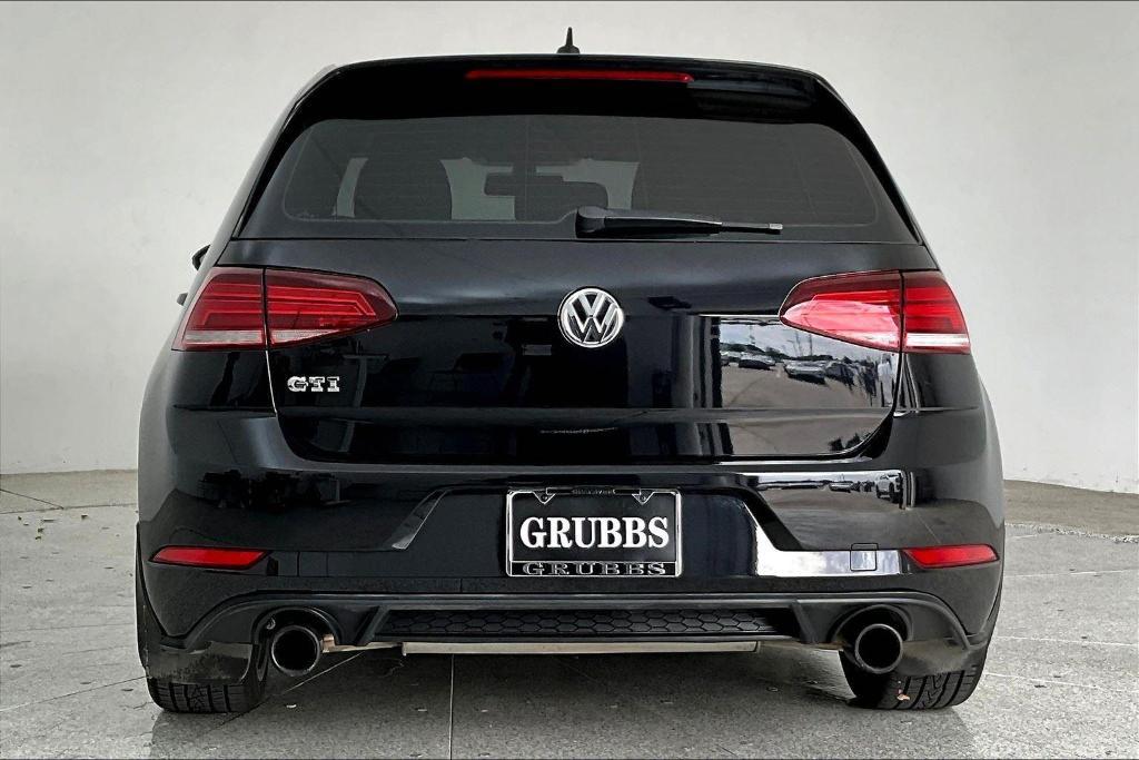 used 2018 Volkswagen Golf GTI car, priced at $16,400