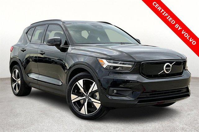 used 2022 Volvo XC40 Recharge Pure Electric car, priced at $34,000