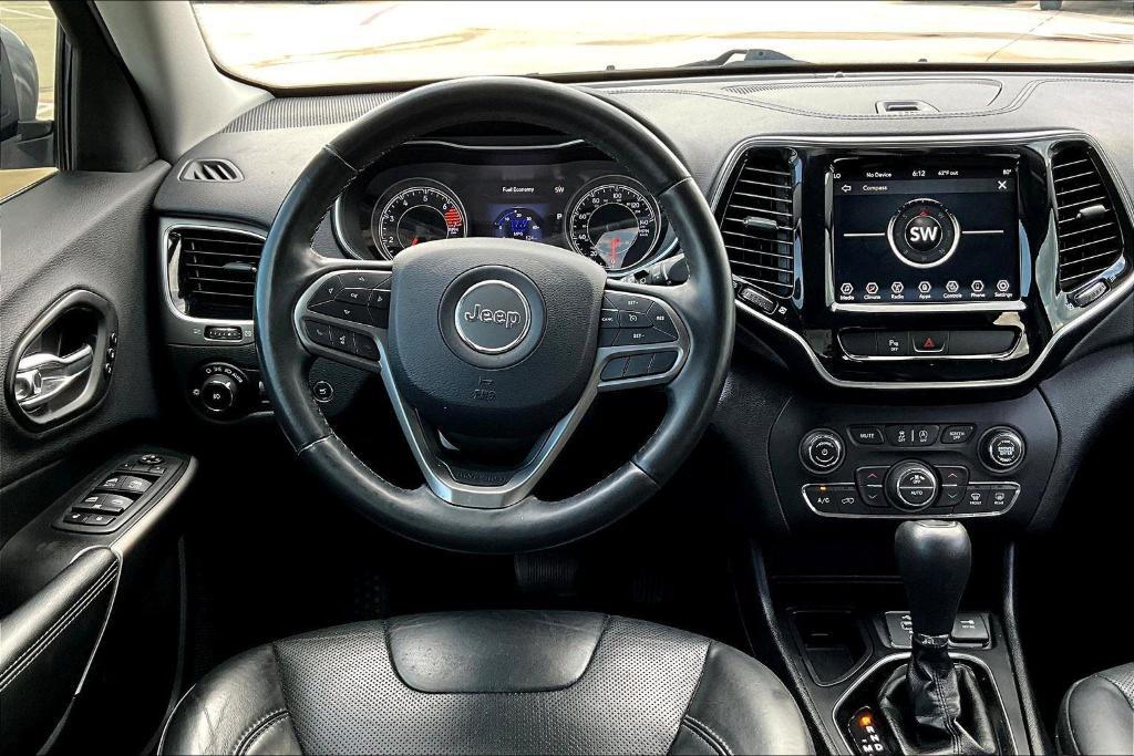 used 2019 Jeep Cherokee car, priced at $15,000