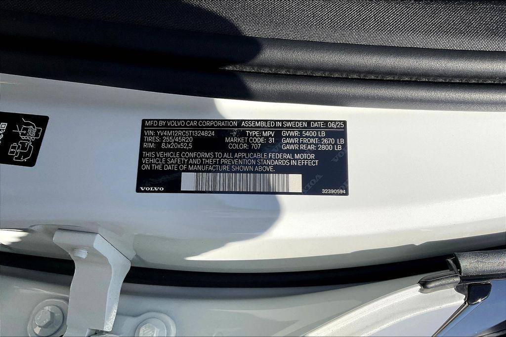 new 2026 Volvo XC60 car, priced at $57,235