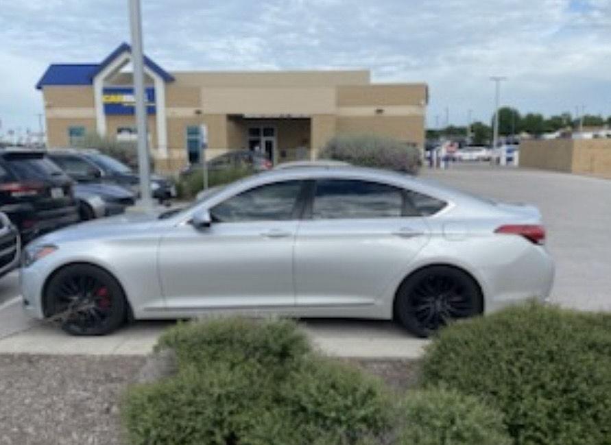 used 2015 Hyundai Genesis car, priced at $15,000