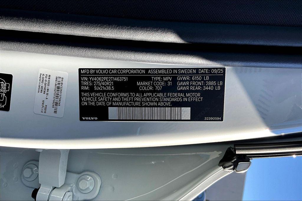 new 2026 Volvo XC90 car, priced at $71,780