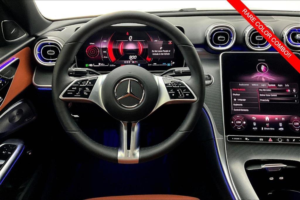 used 2025 Mercedes-Benz C-Class car, priced at $46,588