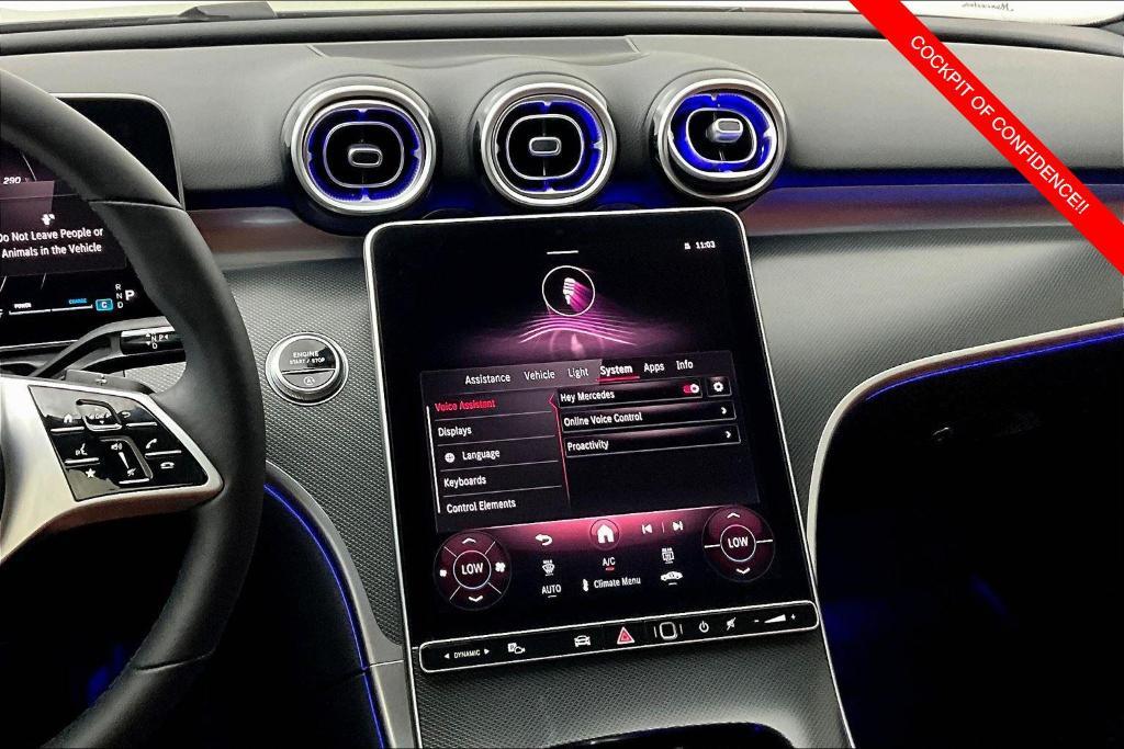 used 2025 Mercedes-Benz C-Class car, priced at $46,588