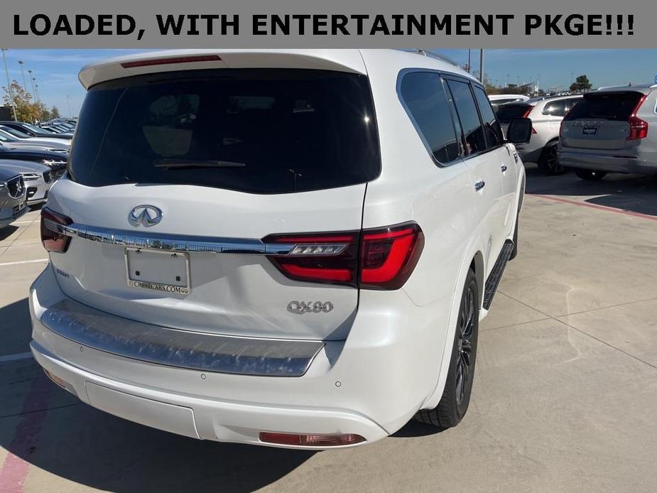 used 2022 INFINITI QX80 car, priced at $47,995