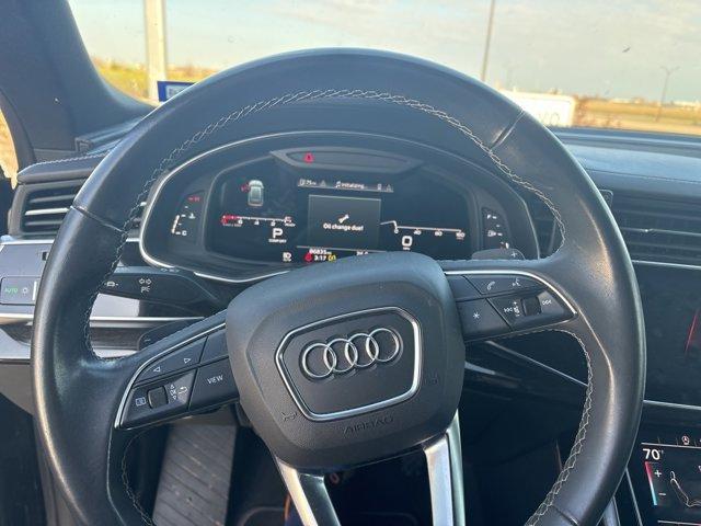 used 2021 Audi Q8 car, priced at $39,000