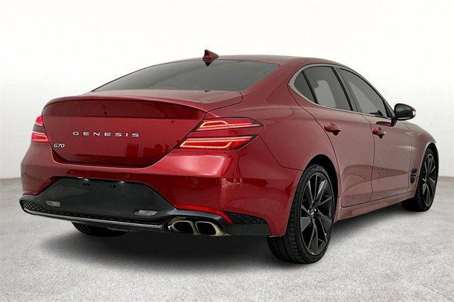 used 2023 Genesis G70 car, priced at $29,000