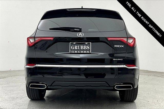 used 2024 Acura MDX car, priced at $50,500