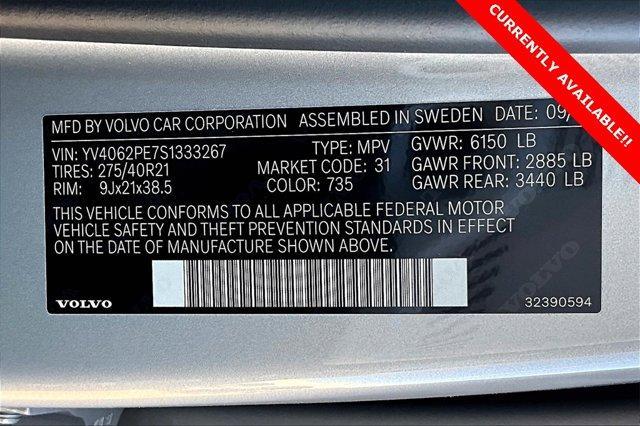 new 2025 Volvo XC90 car, priced at $62,565