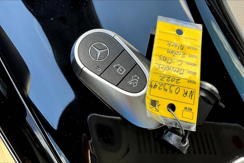 used 2022 Mercedes-Benz C-Class car, priced at $31,000