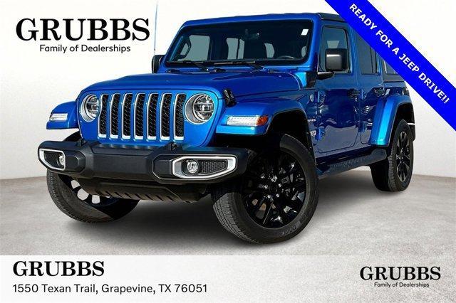 used 2021 Jeep Wrangler Unlimited 4xe car, priced at $32,000