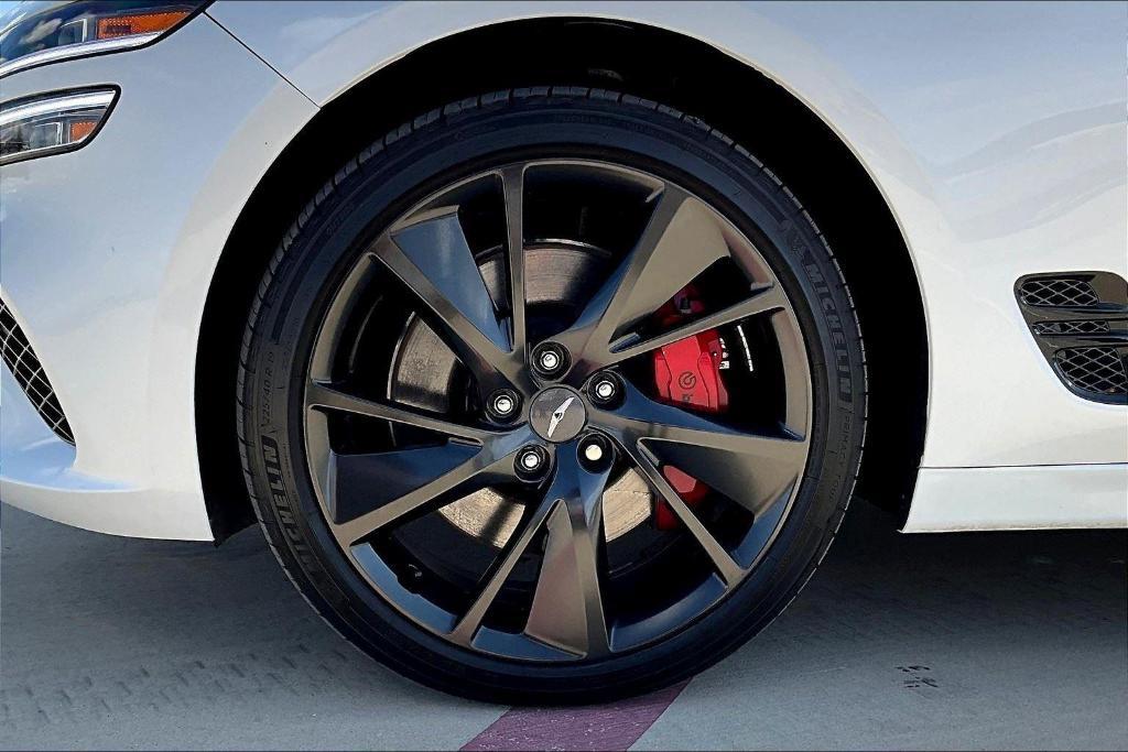 used 2022 Genesis G70 car, priced at $36,000