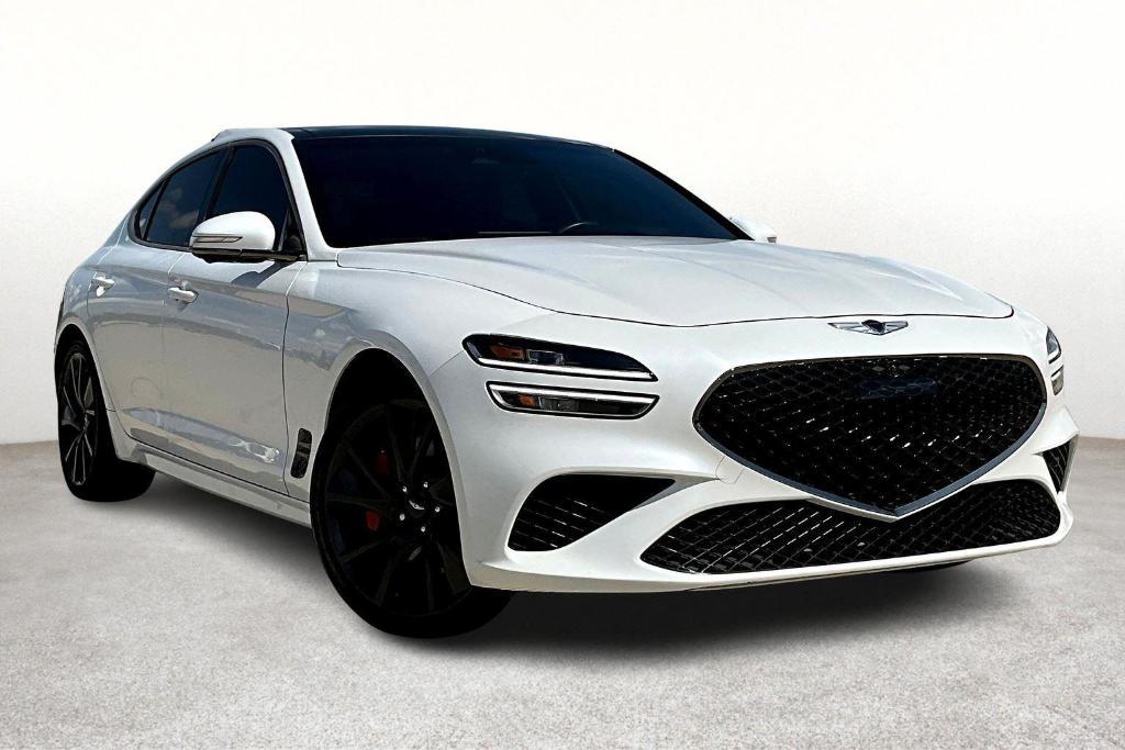 used 2022 Genesis G70 car, priced at $36,000