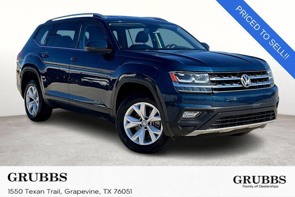 used 2019 Volkswagen Atlas car, priced at $17,988