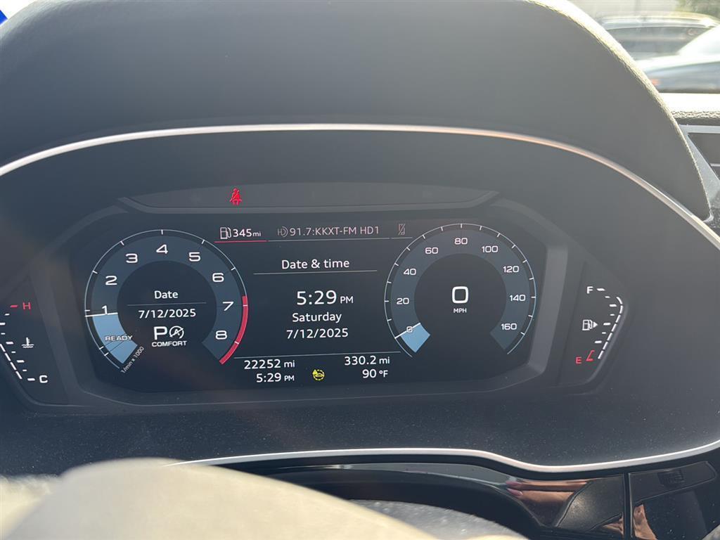 used 2022 Audi Q3 car, priced at $28,000