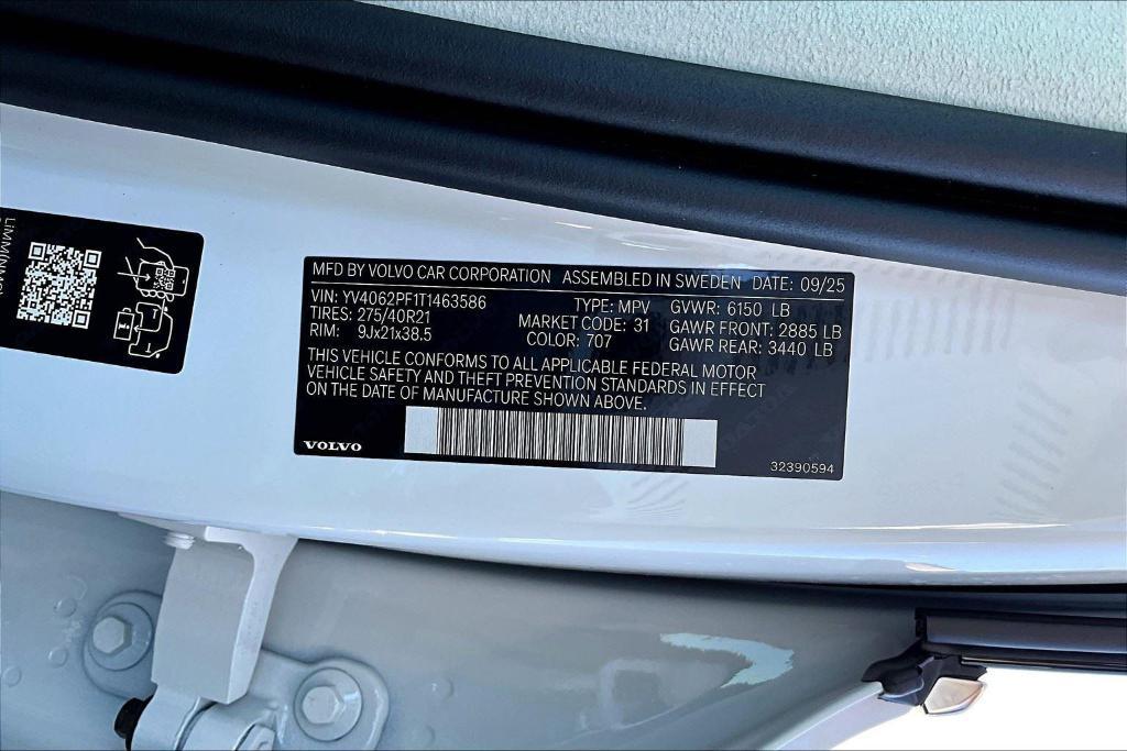 new 2026 Volvo XC90 car, priced at $83,030