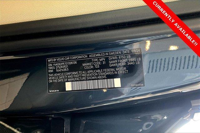 new 2025 Volvo XC90 car, priced at $61,000
