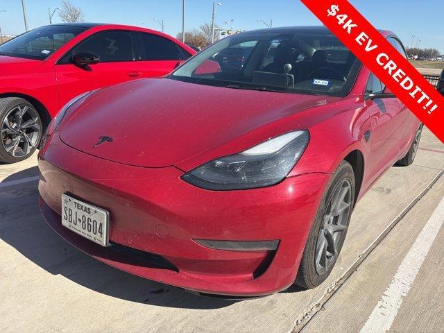 used 2022 Tesla Model 3 car, priced at $21,500