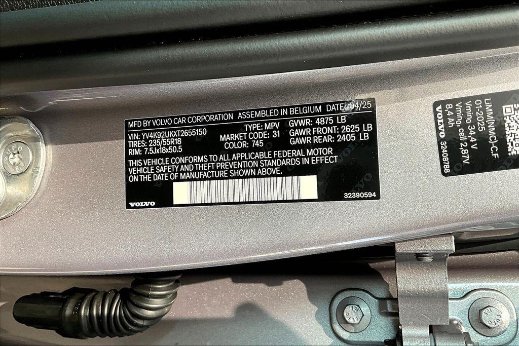 new 2026 Volvo XC40 car, priced at $42,745