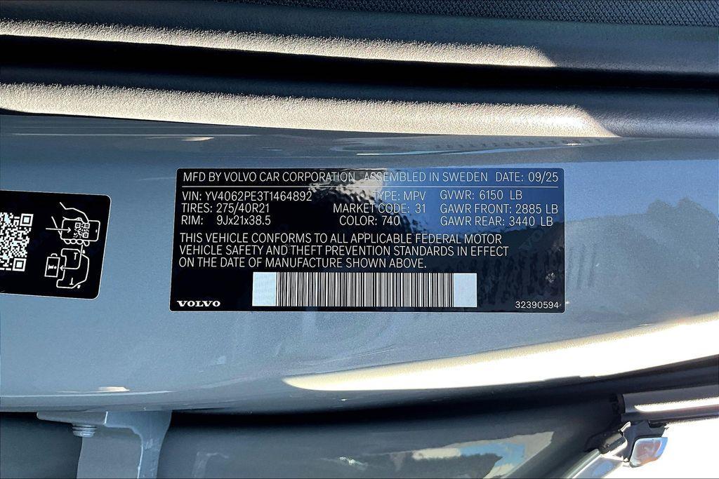 new 2026 Volvo XC90 car, priced at $71,825