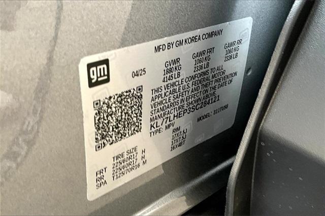 new 2025 Chevrolet Trax car, priced at $25,485
