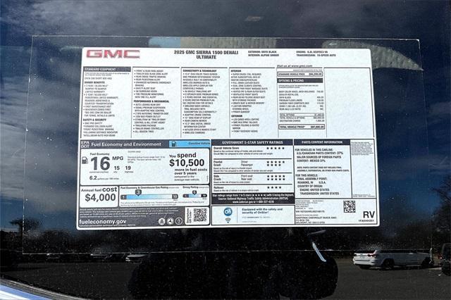 new 2025 GMC Sierra 1500 car, priced at $84,935