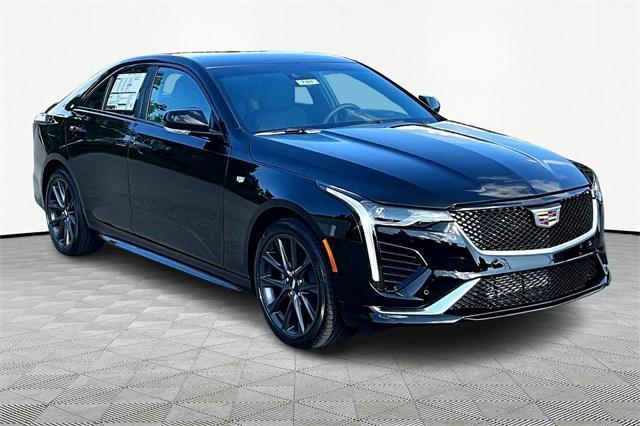 new 2025 Cadillac CT4 car, priced at $42,190