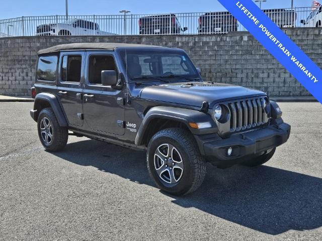 used 2021 Jeep Wrangler Unlimited car, priced at $30,054