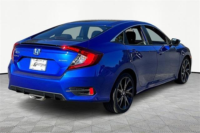 used 2021 Honda Civic car, priced at $23,000