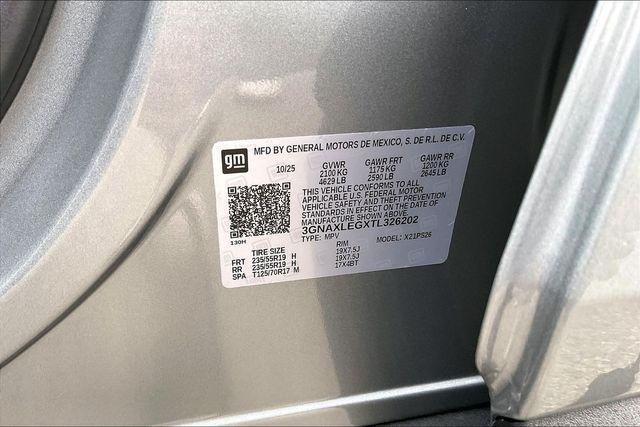 new 2026 Chevrolet Equinox car, priced at $32,660