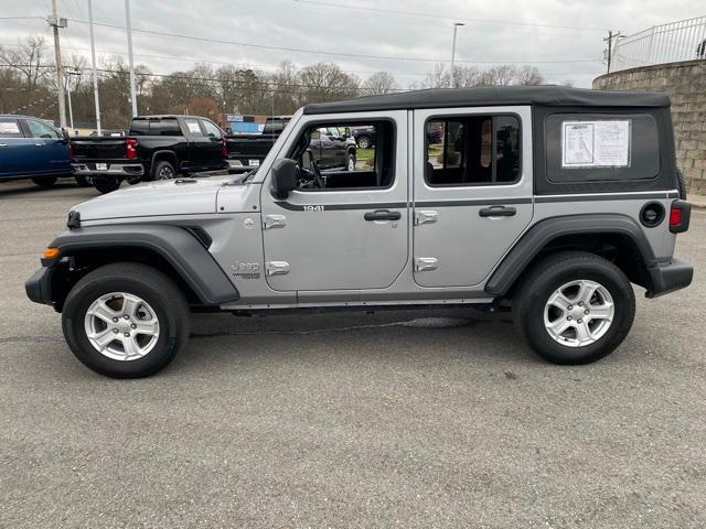 used 2020 Jeep Wrangler Unlimited car, priced at $29,856