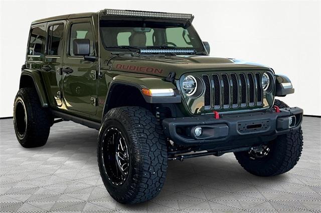 used 2021 Jeep Wrangler Unlimited car, priced at $31,500