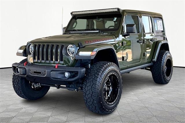 used 2021 Jeep Wrangler Unlimited car, priced at $31,500