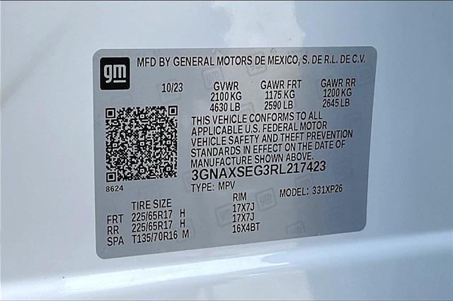 used 2024 Chevrolet Equinox car, priced at $24,088