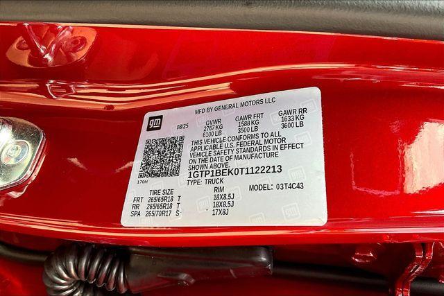 new 2026 GMC Canyon car, priced at $41,725