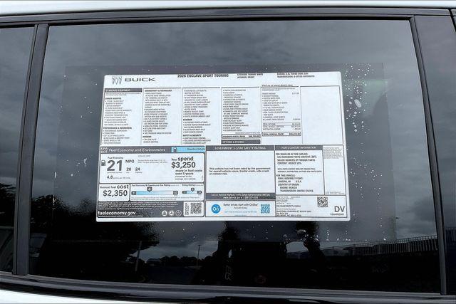 new 2026 Buick Enclave car, priced at $54,810