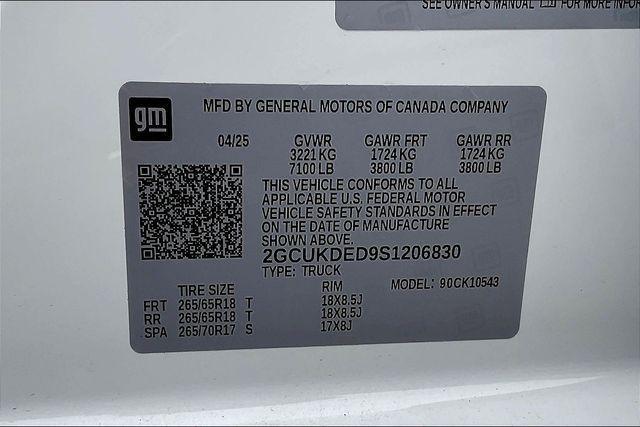 used 2025 Chevrolet Silverado 1500 car, priced at $49,632