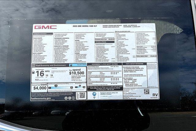 new 2025 GMC Sierra 1500 car, priced at $61,410