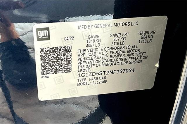 used 2022 Chevrolet Malibu car, priced at $18,000