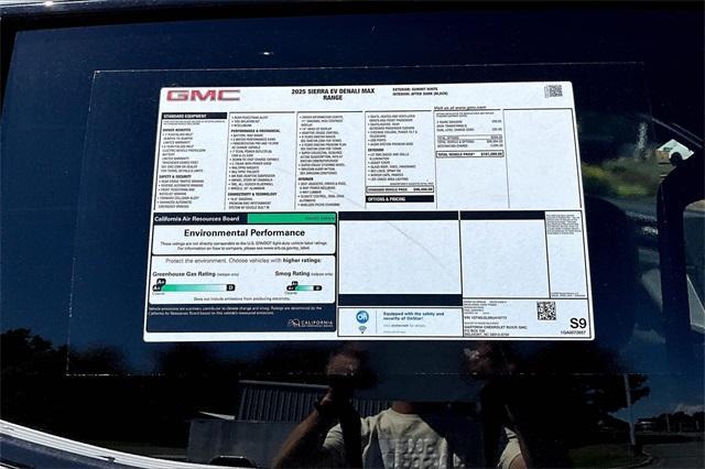new 2025 GMC Sierra EV car, priced at $101,089
