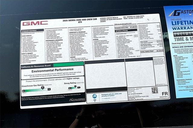 new 2025 GMC Sierra 2500 car, priced at $88,240