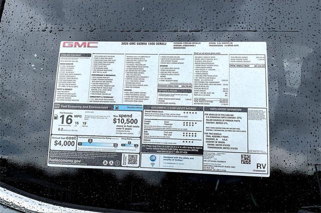 new 2025 GMC Sierra 1500 car, priced at $76,500