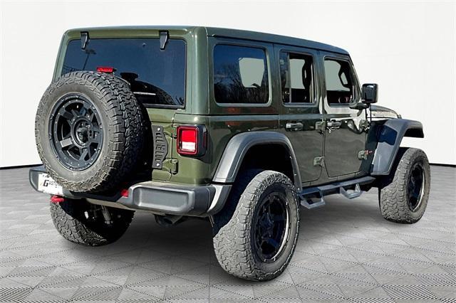 used 2022 Jeep Wrangler Unlimited car, priced at $35,181