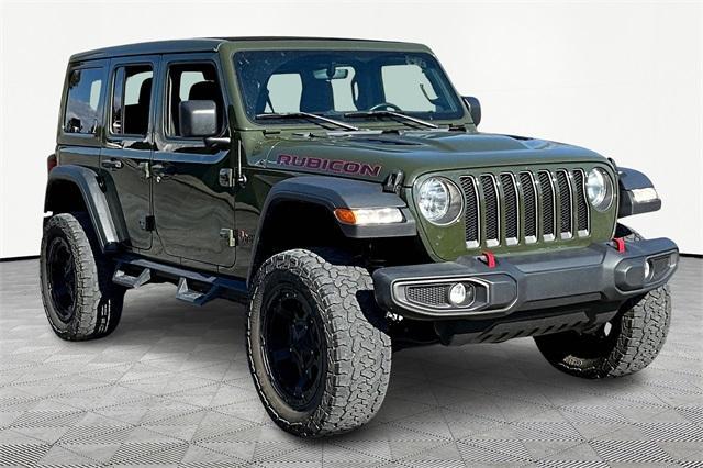 used 2022 Jeep Wrangler Unlimited car, priced at $33,647